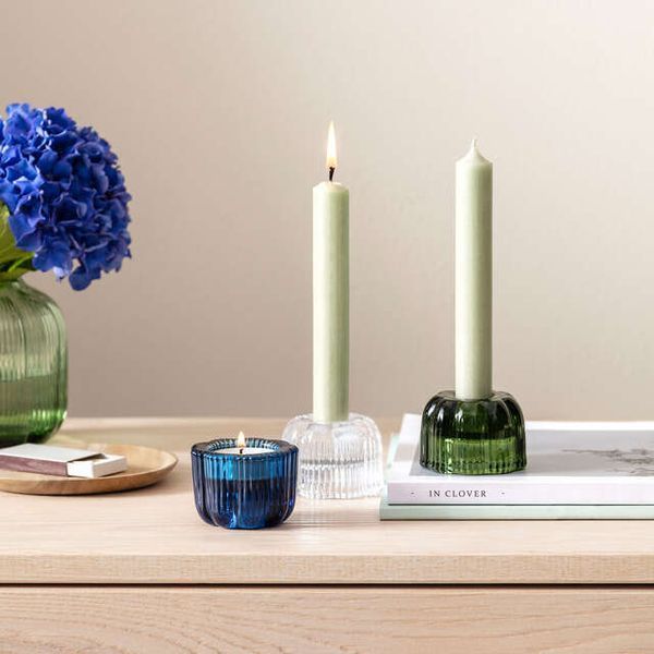 Подсвечник Villeroy & Boch Fleur 6,3x4,5 см синий 1173380860 фото