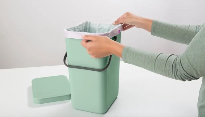 Бак для сміття Brabantia Sort&Go 12 л салатовий 211829 фото
