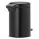 Бак для мусора Brabantia Pedal Bin 3 л черный 113321 фото 2
