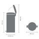 Бак для мусора Brabantia Pedal Bin 30 л черный 114540 фото 5