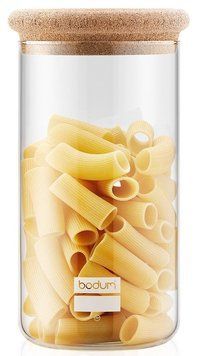 Банка для зберігання продуктів Bodum Yohki 2 л скляна з пробковою кришкою 8650-109-2 фото