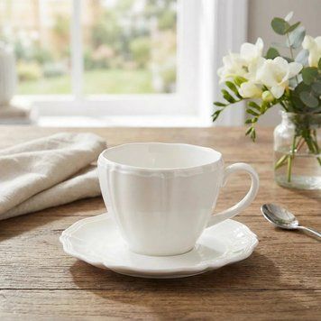 Чашка с блюдцем Easy Life Perle 120 мл R3056 PERW фото