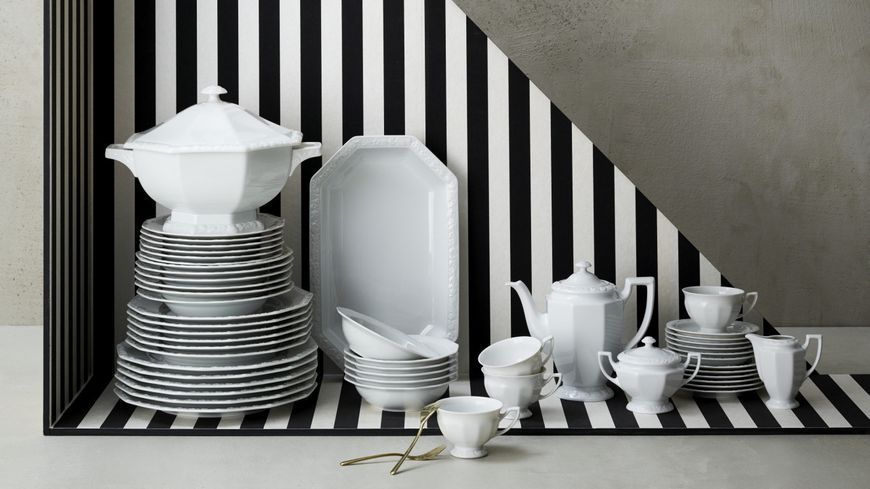 Чашка для чаю з блюдцем Rosenthal White 490 мл 10430-800001-14690 фото