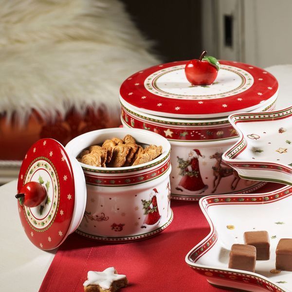 Банка для печива Villeroy & Boch Winter Bakery Delight 17 см новорічна 1486124526 фото