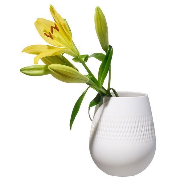 Ваза Villeroy & Boch Manufacturing Collier 14 см белая 1016815514 фото