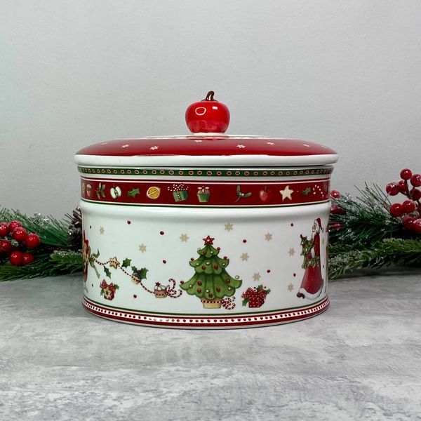 Банка для печива Villeroy & Boch Winter Bakery Delight 17 см новорічна 1486124526 фото