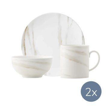 Столовий сервіз Wedgwood Vera Wang Venato Imperial 40024543 + 40024335 фото