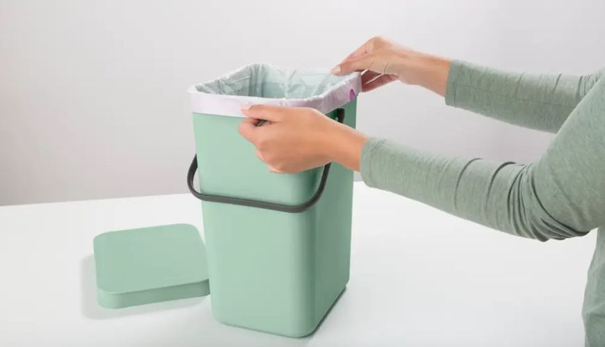 Бак для мусора Brabantia Sort&Go 16 л салатовый 211867 фото