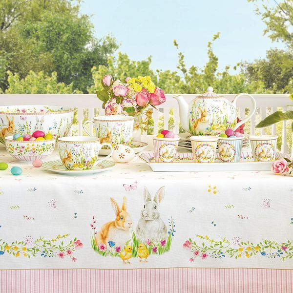 Набор из 2 чашек с блюдцами Easy Life Happy Easter 240 мл 111005809 фото