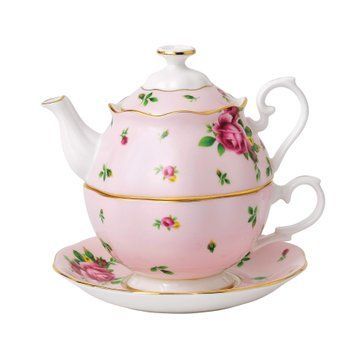 Чайний набір Royal Albert New Country Roses 490 мл 3 предмети 1 персона 701587144490 фото
