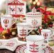 Набор из 2 чашек для кофе с блюдцами Easy Life Christmas Wonderland 80 мл R1107#CHWO фото 4