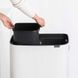 Бак для мусора Brabantia Bo Touch Bin Hi 2х30 л белый 130601 фото 4