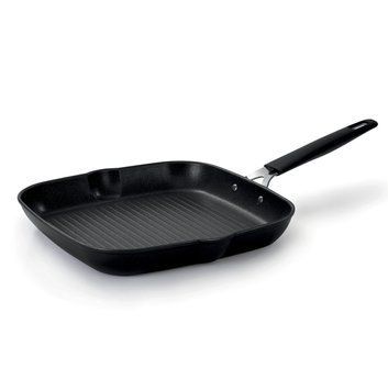Сковорода-гриль Barazzoni 33 Carati Aluminium 28х28 см квадратная 8551540282897 фото