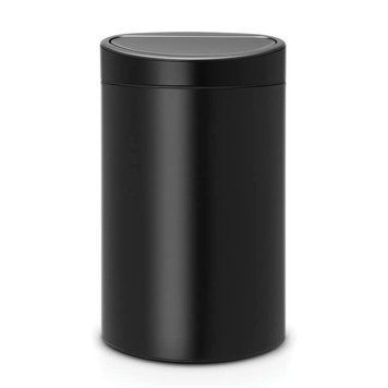 Бак для мусора Brabantia Touch Bin 40 л черный 114946 фото