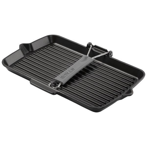 Сковорода-гриль Staub Cast Iron 34х21 cм чорна 40509-343-0 фото