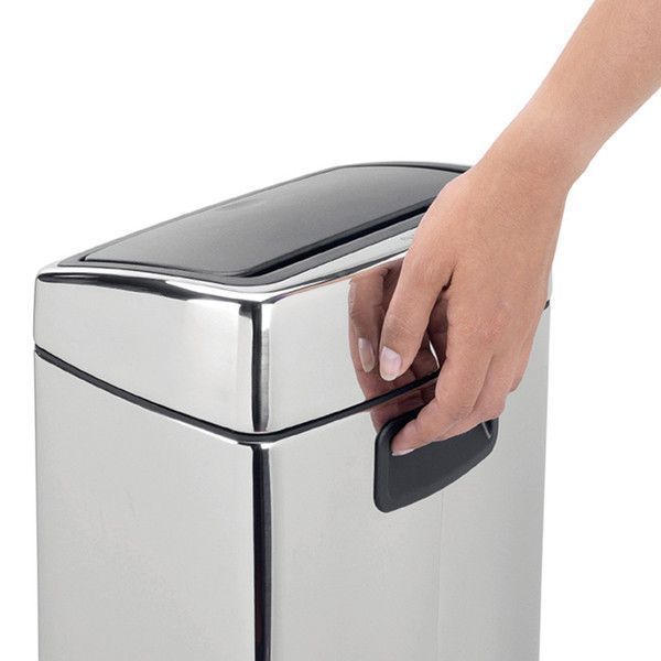 Бак для мусора Brabantia Touch Bin 10 л серый 477201 фото