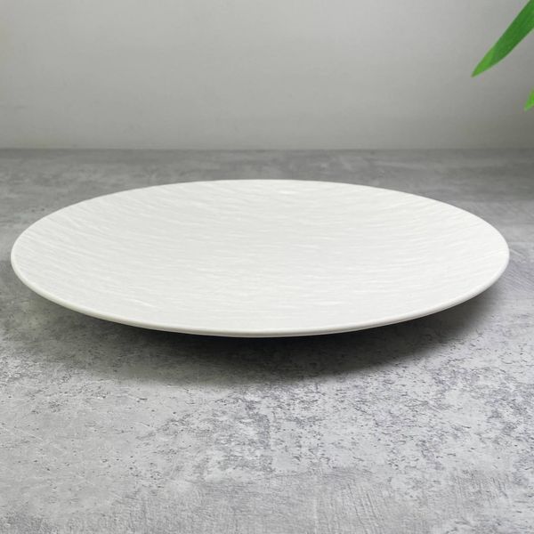 Тарілка Villeroy & Boch Manufacture Rock Blanc 25 см 1042402630 фото