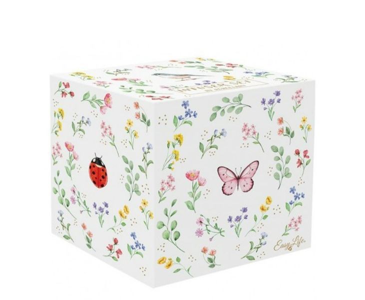 Чашка для чая Easy Life Fancy Garden Бабочка 450 мл c инфьюзером и крышкой 111005974 фото