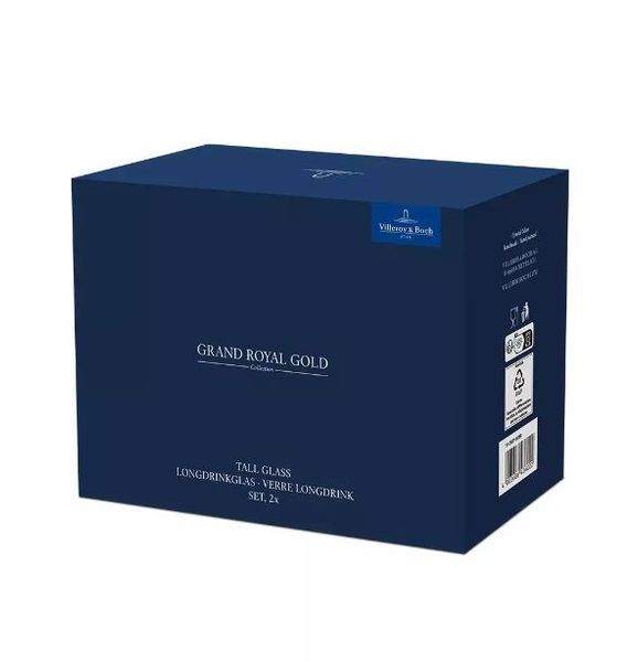 Набор из 2 стаканов Villeroy & Boch Grand Royal Gold 400 мл 1136218266 фото