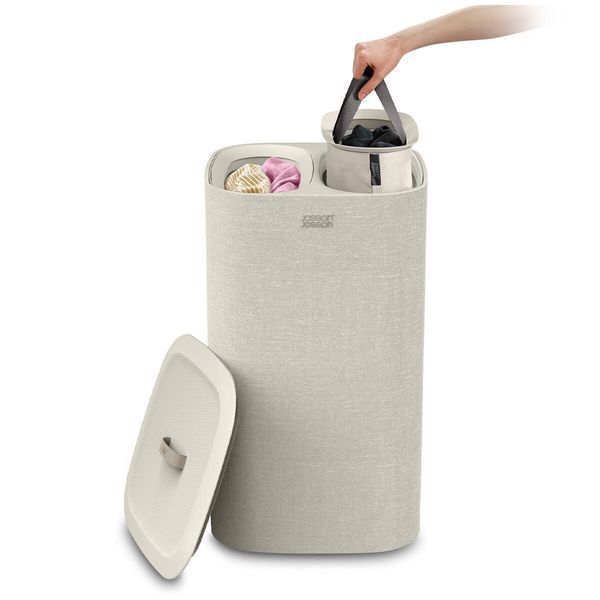 Кошик для білизни Joseph Joseph Tota Beige 60 л 50019 фото