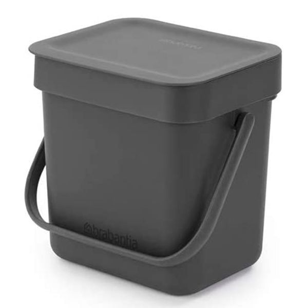 Бак для сміття Brabantia Sort&Go 3 л темно-сірий 209888 фото