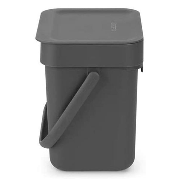 Бак для сміття Brabantia Sort&Go 3 л темно-сірий 209888 фото
