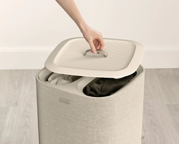 Кошик для білизни Joseph Joseph Tota Beige 60 л 50019 фото