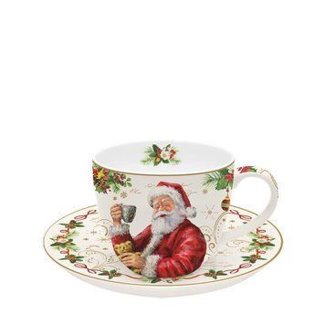 Чашка с блюдцем Easy Life Magic Christmas 200 мл R1036#MAGI фото
