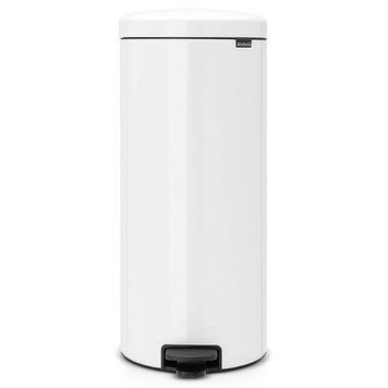 Бак для сміття Brabantia Pedal Bin NewIcon 30 л білий 111785 фото