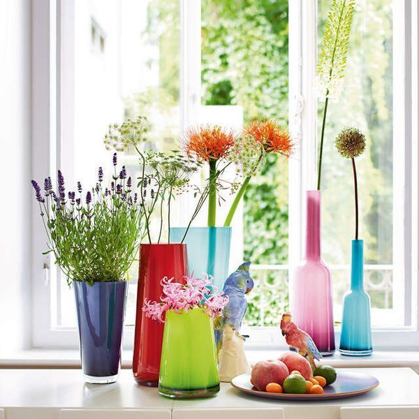 Ваза Villeroy & Boch Verso 14x25 см синяя 1172681043 фото