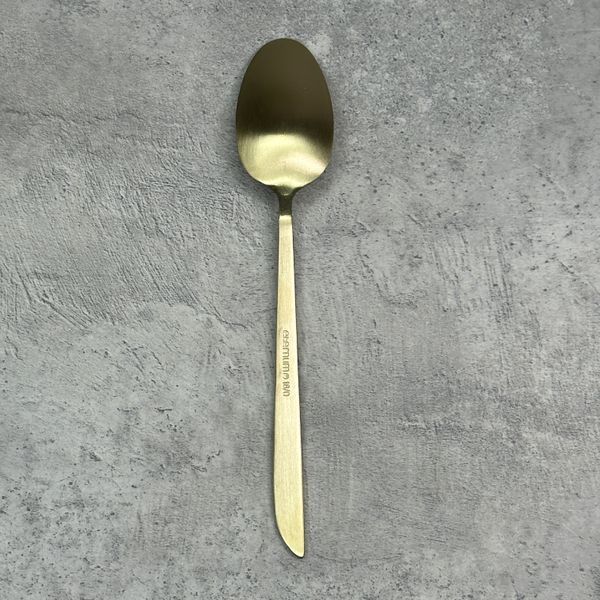Набір із 4 чайних ложок Eternum Orca mat champagne 14,5 см 1489-3_le фото