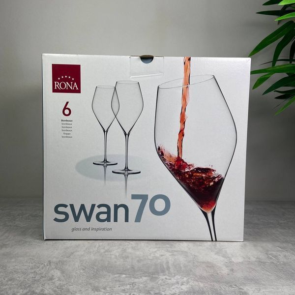 Набор из 6 бокалов для красного вина 700 мл Rona Swan 6650/700 фото