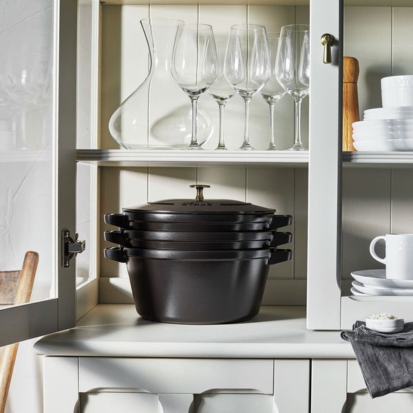 Набір посуду Staub Stackable 4 предмети чорний 14552623 фото