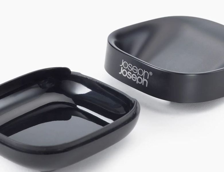 Мыльница Joseph Joseph Slim Compact Matt Black 7,1х3,6х8,4 см 70601 фото