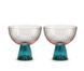 Набор из 2 креманок для мороженого Pozzi Milano Modern Classic 260 мл розовый 111005250 фото 1