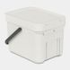 Бак для мусора Brabantia Sort&Go 6 л серый 213267 фото 3