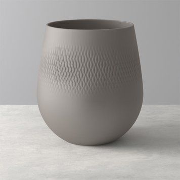 Ваза Villeroy & Boch Manufacturing Collier 22,5 см серая 1016875512 фото