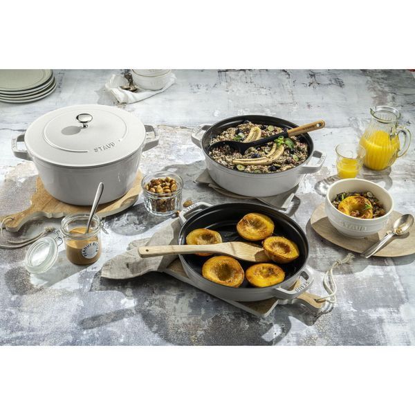 Набір посуду Staub Stackable 4 предмети білий 14552618 фото