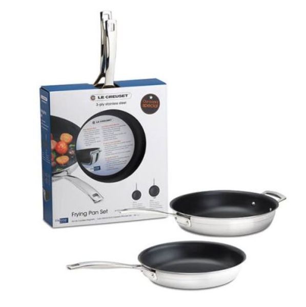 Набір із 2 сковорідок Le Creuset 24 см та 28 см 53801000000000 фото