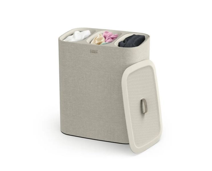 Кошик для білизни Joseph Joseph Tota Trio Beige 90 л 50021 фото