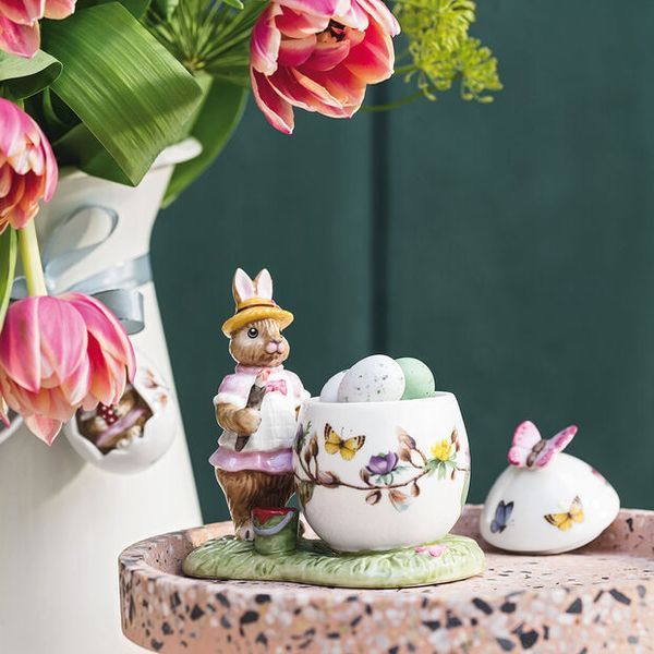 Банка для цукерок Villeroy & Boch Bunny Tales Anna 11x6,5х10 см 1486626487 фото