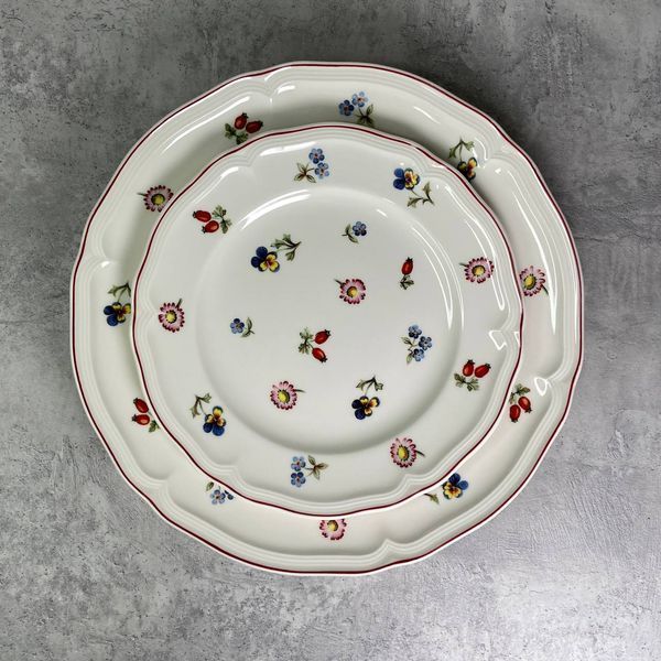 Набір із 2 обідніх тарілок Villeroy & Boch Petite Fleur 26 см 1023952620 фото