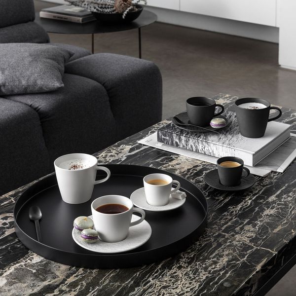 Набір із 2 чашок Villeroy & Boch Manufacture Rock Blanc 350 мл 1042409651 фото