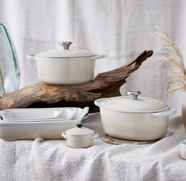 Кастрюля Le Creuset Signature 4,7 л овальная Meringue 21178297164430 фото