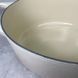 Кастрюля Le Creuset Signature 4,7 л овальная Meringue 21178297164430 фото 4