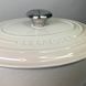 Кастрюля Le Creuset Signature 4,7 л овальная Meringue 21178297164430 фото 6