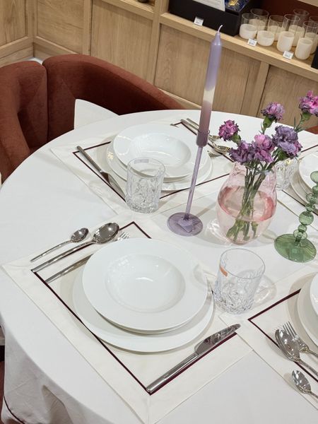 Набор из 2 сервировочных салфеток Le Gourmet 43x34 см молочные с каймой 3840525_le фото