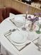 Набор из 2 сервировочных салфеток Le Gourmet 43x34 см молочные с каймой 3840525_le фото 4
