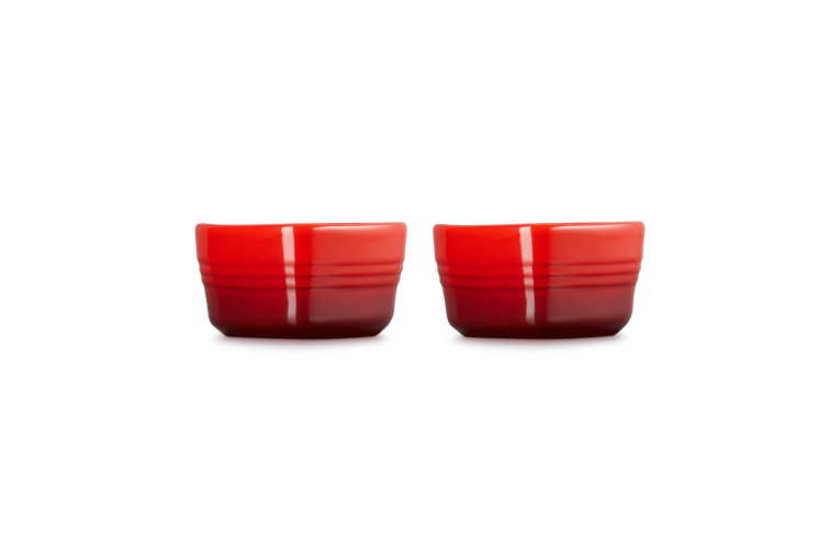 Набор из 2 форм для запекания Le Creuset Heart 300 мл Cerise 79082300600000 фото