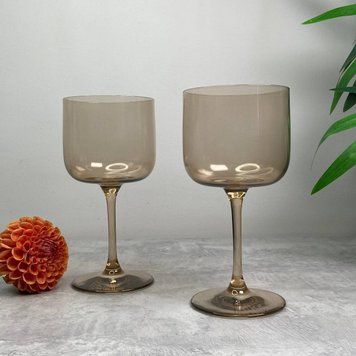 Набір із 2 келихів для вина 270 мл Villeroy & Boch Like Glass Clay коричневий 1951798200 фото